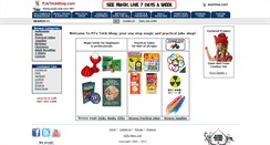 Desktop Screenshot of pjstrickshop.com